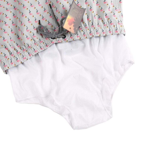 Boys' Swim Trunks Quick Dry Swimsuit with Liner Size 27 - Picture 2 of 5